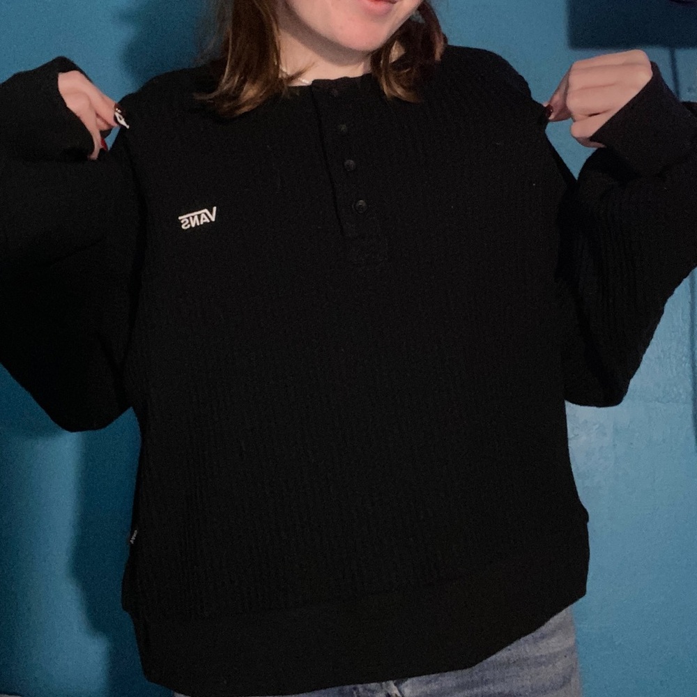 Vans black long sleeve